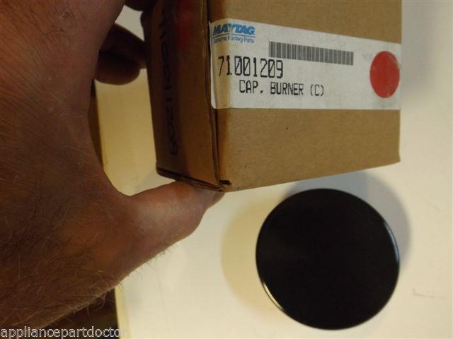 Maytag Jenn Air Gas Stove 71001209 Cap, Burner (lg) NEW IN BOX Maytag Jenn Air Gas Stove 71001209 Cap, Burner (lg) NEW IN BOX